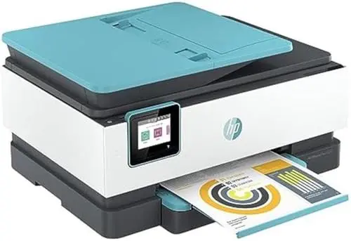 HP OfficeJet Pro 8028e wireless all-in-one color inkjet printer with touchscreen