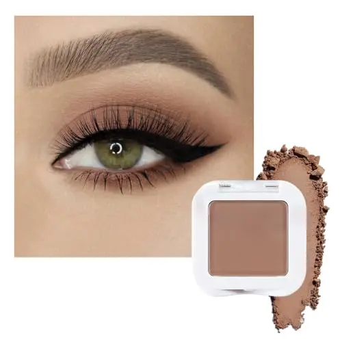 evpct Matte Brown Eyeshadow Palette in nude rosy brown shades