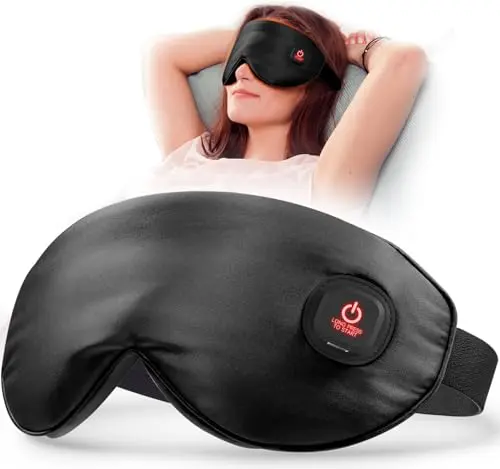 LitBear silk cordless heated eye mask for dry eyes