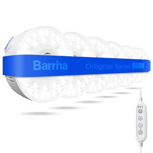 Barrina Orbgrow puck grow lights with magnetic mounting