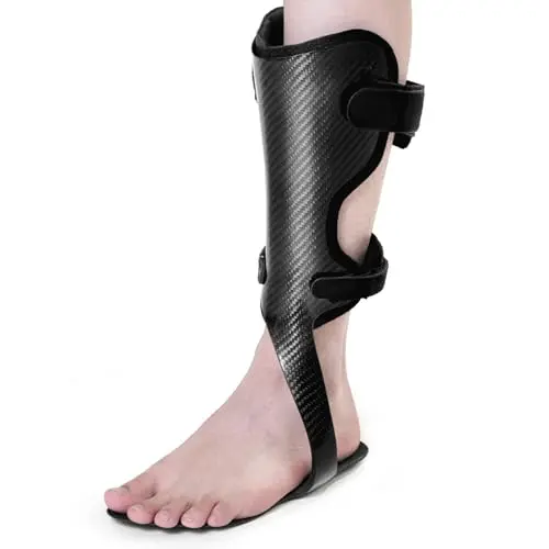 Estinko carbon fiber AFO brace for medical-grade foot drop support