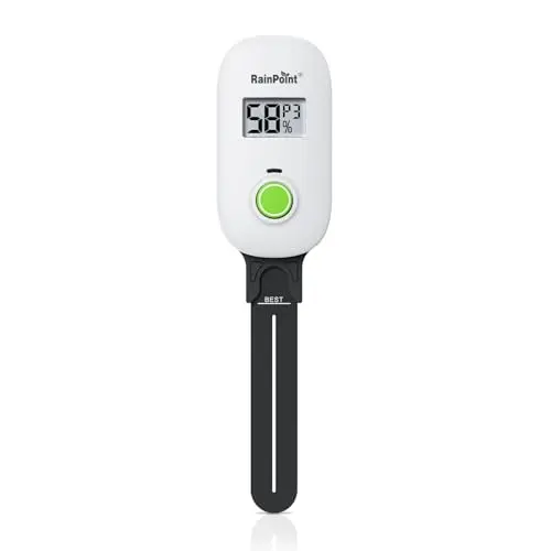 RAINPOINT Smart Digital Wireless Plant Moisture Meter with LCD display