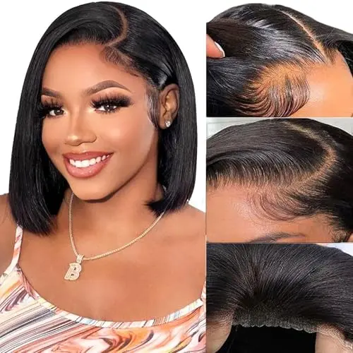 YFOXI Wear and Go Glueless Straight Bob Wig product image