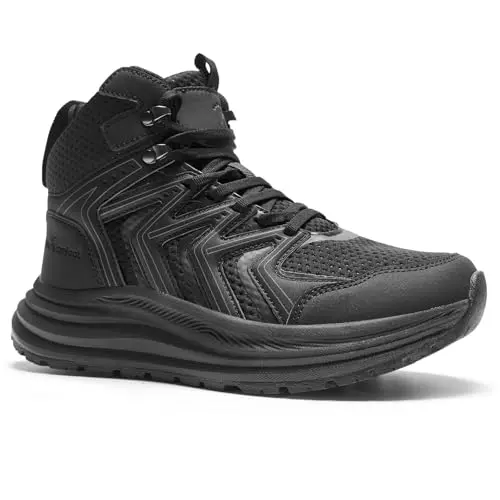 Women's Orthopedic Backpacking Hiking Boots with plantar fasciitis support