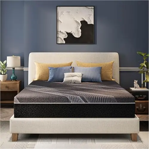 CH CHARME HOUSE 12 inch bamboo-charcoal memory foam mattress