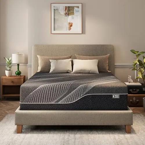 CH CHARME HOUSE mattress with bamboo-charcoal memory foam for cooling comfort