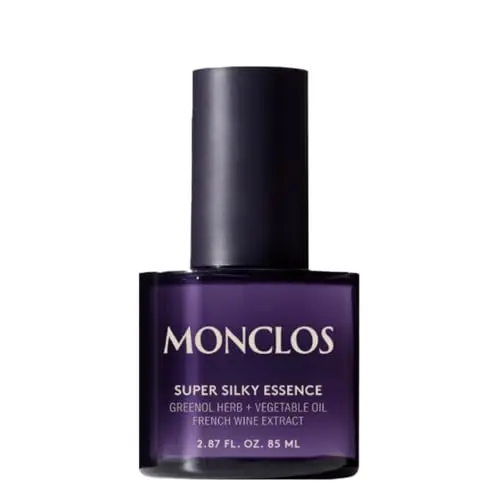 MONCLOS Super Silky Essence hair oil bottle