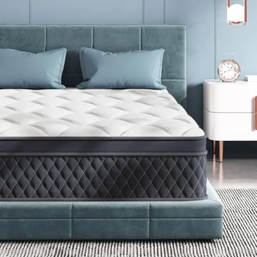 LDLON hybrid twin mattress with pocket springs for motion control