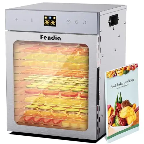 fendia food dehydrator with 12 trays and 1200W motor