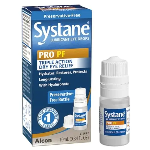 Systane Pro PF Preservative Free Lubricant Eye Drops