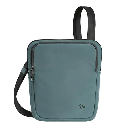 Travelon voyages slim crossbody bag with locking compartments