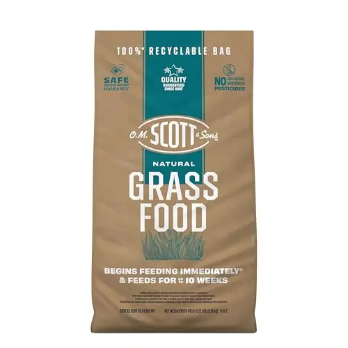 O.M. Scott and Sons Natural Grass Food organic lawn fertilizer