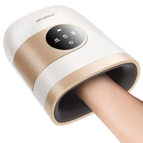 CINCOM hand massager with heat and compression
