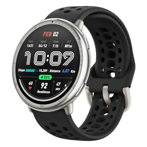Amazfit Active 2 sport smartwatch with bright AMOLED display