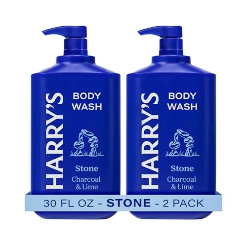 Harry's Body Wash with Stone scent and pump