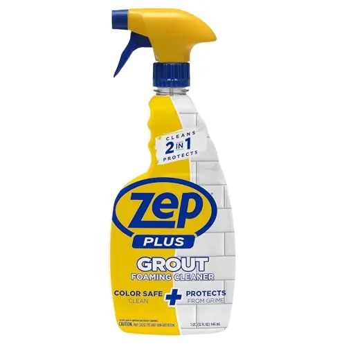 Zep Plus Grout Foaming Cleaner spray bottle