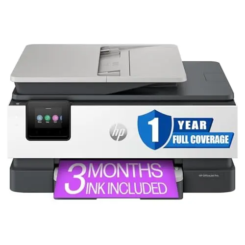 HP OfficeJet Pro 8135e renewed wireless all-in-one color inkjet printer