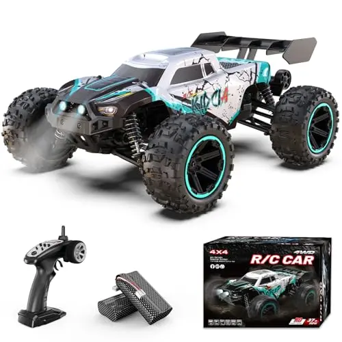 Scientoy 1/14 scale high speed remote control truck with dual batteries