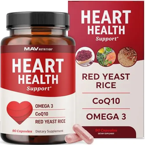 MAV Nutrition red yeast rice with CoQ10 and omega-3