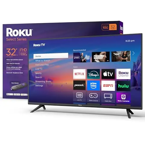 Roku 32-inch smart TV with compact design