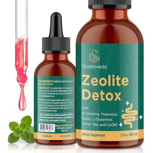 Glorithiventa zeolite liquid drops bottle for adult detox