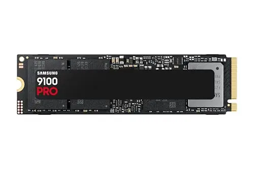 Samsung 9100 PRO M.2 SSD with heatsink for gaming