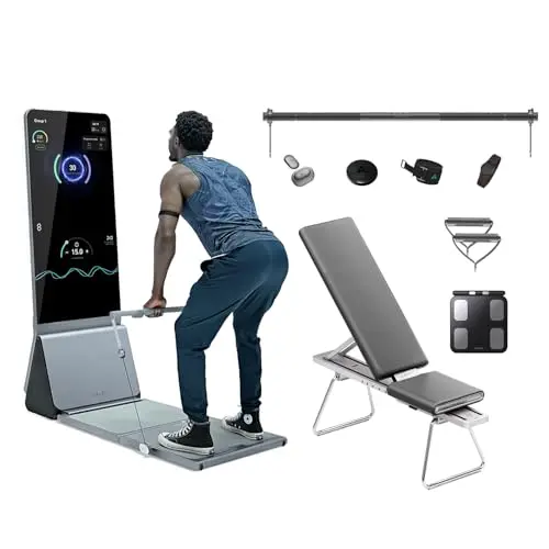 AEKE K1 Smart Home Gym system with 4K touch screen