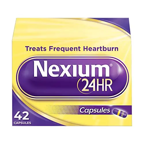 Nexium 24HR acid reducer capsules for frequent heartburn