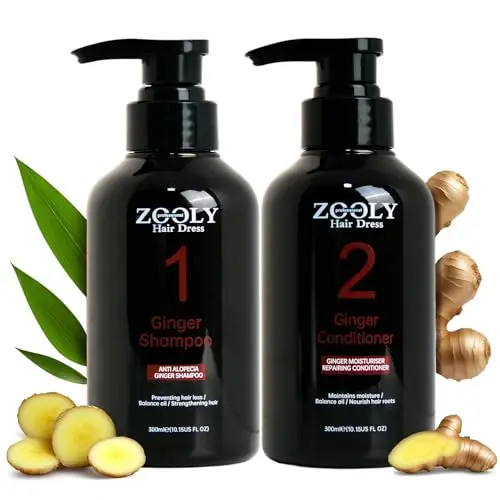 ZOOLY PROFESSIONAL Ginger shampoo and conditioner set for color-treated hair
