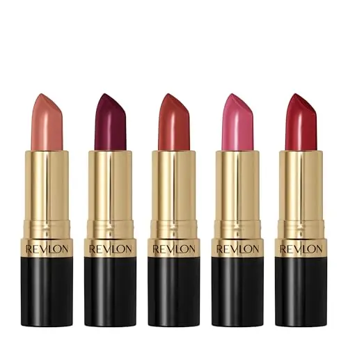 Revlon Super Lustrous Lipstick gift set with five shades