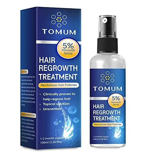 TOMUM 5% Minoxidil hair growth spray