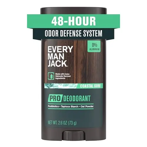 Every Man Jack Pro Deodorant stick in Coastal Surf scent