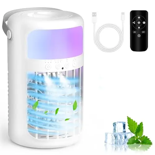 Fotuial 4-in-1 portable air conditioner and humidifier