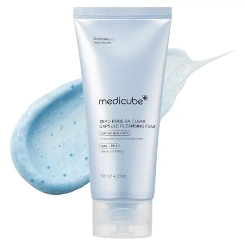 medicube Blue Capsule facial cleanser tube