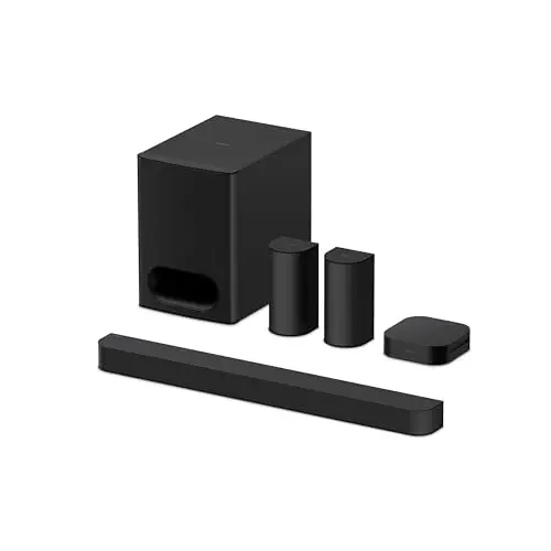 Sony BRAVIA Theater System 6 5.1-channel home theater system with subwoofer and rear speakers