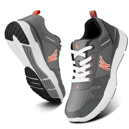 Womens Walking Shoes for plantar fasciitis in grey
