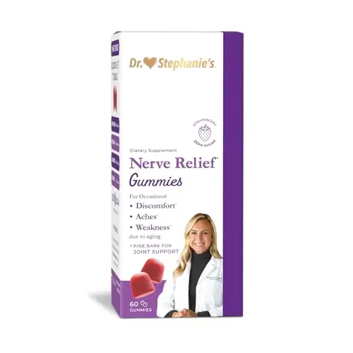 Pharmaganics nerve and joint support gummies for discomfort relief