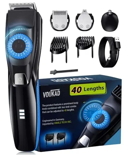 VOUKAD 40 precision electric beard and body trimmer