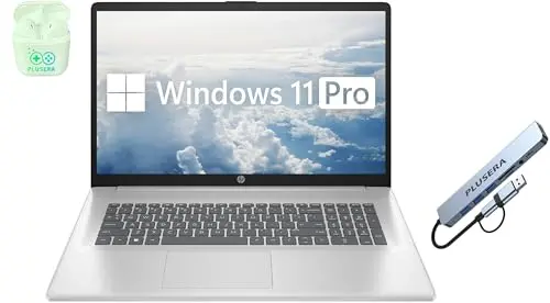 HP 17.3-inch FHD business laptop for photo editing