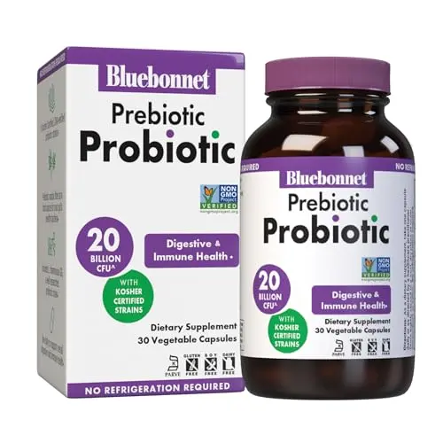 Bluebonnet Nutrition Prebiotic Probiotic bottle