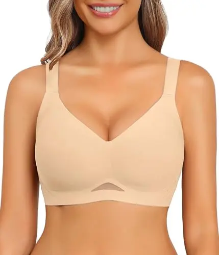Avidlove wireless seamless bra with jelly stripes