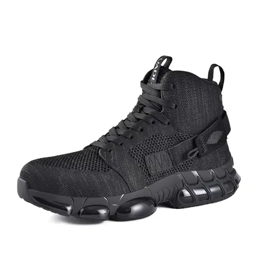 SUADEX arch support steel toe work boots with 3D arch technology