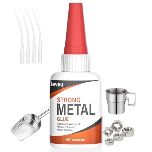 Jevvu super glue for metal repairs and jewelry applications