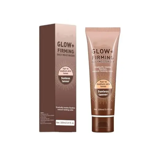 MAEPEOR Natural Glow+Firming Self Tanner lotion for fair skin