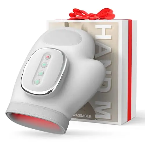 Think Buddy hand massager with heat and compression