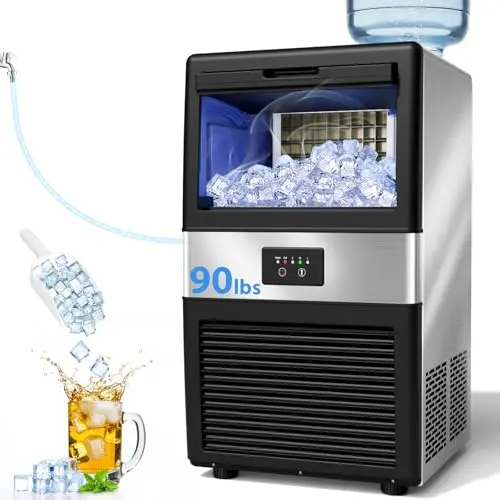 LifePlus undercounter ice maker for built-in installation