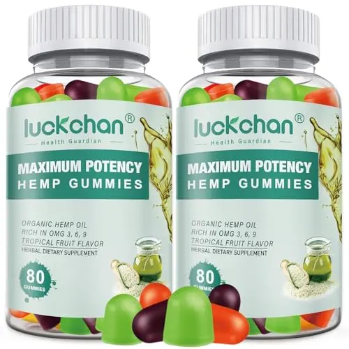 LUCKCHAN high potency hemp gummies for sleep and pain relief