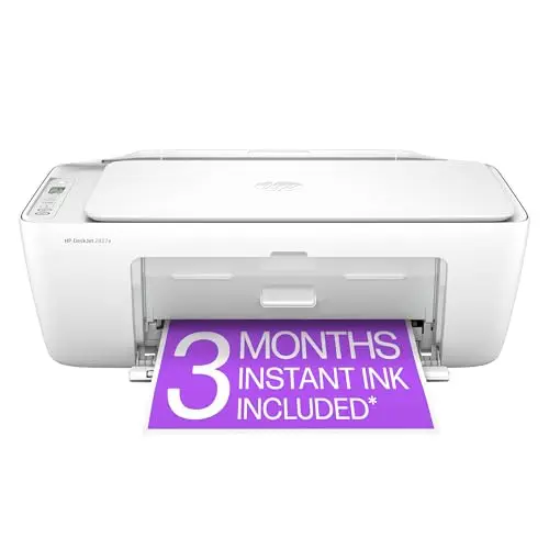 HP DeskJet 2827e wireless all-in-one color inkjet printer