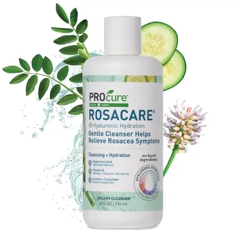 PROcure ROSACARE Gentle Face Cleanser with hyaluronic acid for rosacea