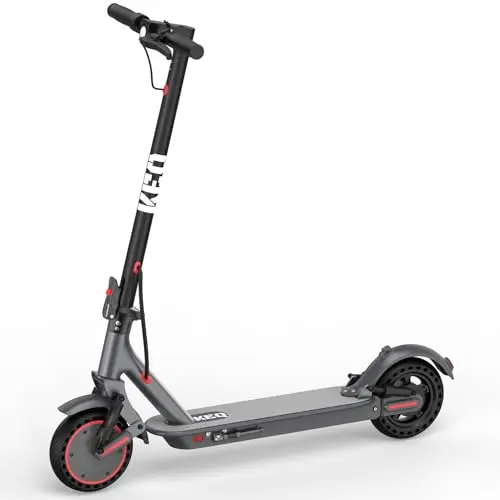 KEQ KL09 electric scooter with high weight capacity and dual suspension